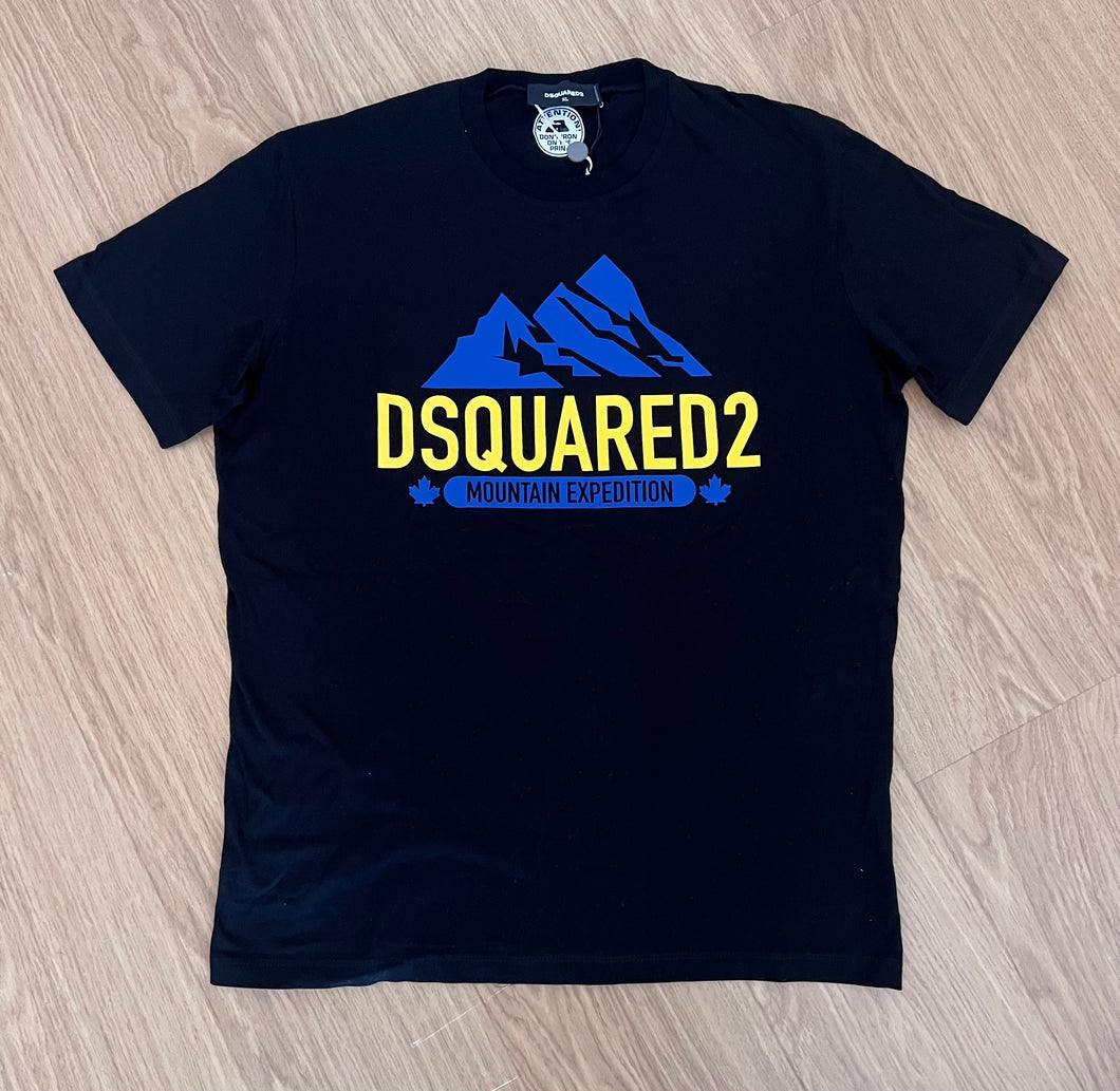Black Dsquared2 ‘Mountain’ T-Shirt
