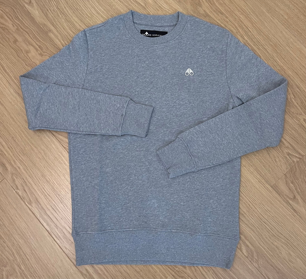 Grey Moose Knuckles Logo Sweater