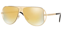 Load image into Gallery viewer, Versace Golden Medusa Aviator Sunglasses
