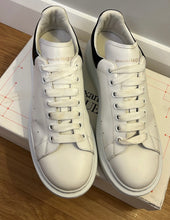 Load image into Gallery viewer, White Alexander McQueen Runaway Sneakers
