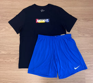 Black/Blue Nike ‘Just Do It’ Set