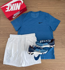 Blue Nike Dri-Fit Set